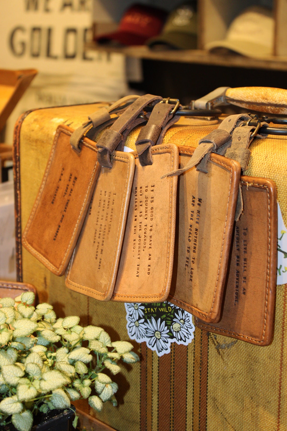 Leather Luggage Tags