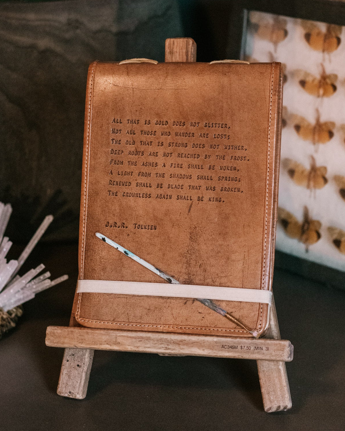 All That Is Gold Signature Leather Journal - Maple