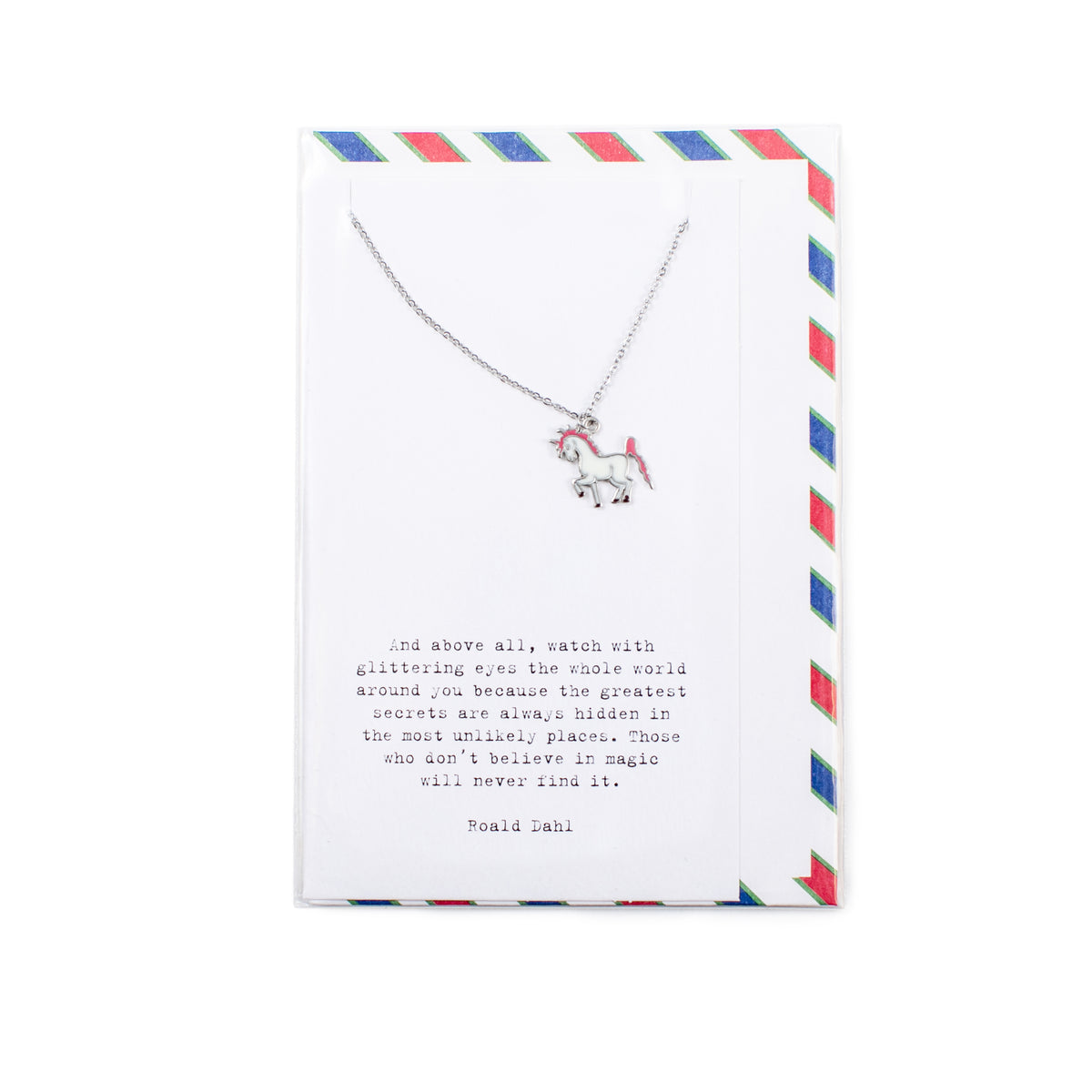 ***Air Mail Littles Collection - Necklace - Unicorn
