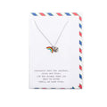 ***Air Mail Littles Collection - Necklace - Rainbow