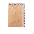 ***Air Mail Charm Collection - Necklace - Peace Sign