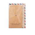 ***Air Mail Charm Collection - Necklace - Gold Heart