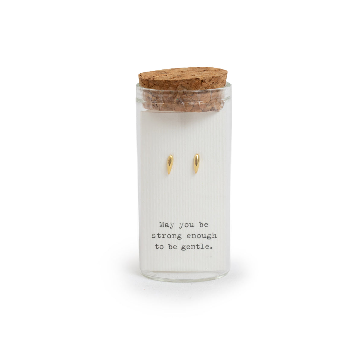 Message in a Bottle Earring Collection - Gold Claws