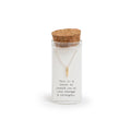 Gold Isosceles Triangle Necklace - Message in a Bottle Collection