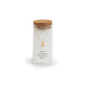 Message in a Bottle Necklace Collection - Gold Flower