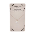 ***Zodiac Necklace Collection 1-Aquarius