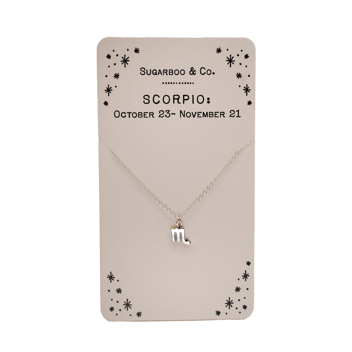 ***Zodiac Necklace Collection 1-Scorpio