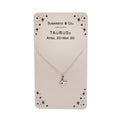 ***Zodiac Necklace Collection 1-Taurus