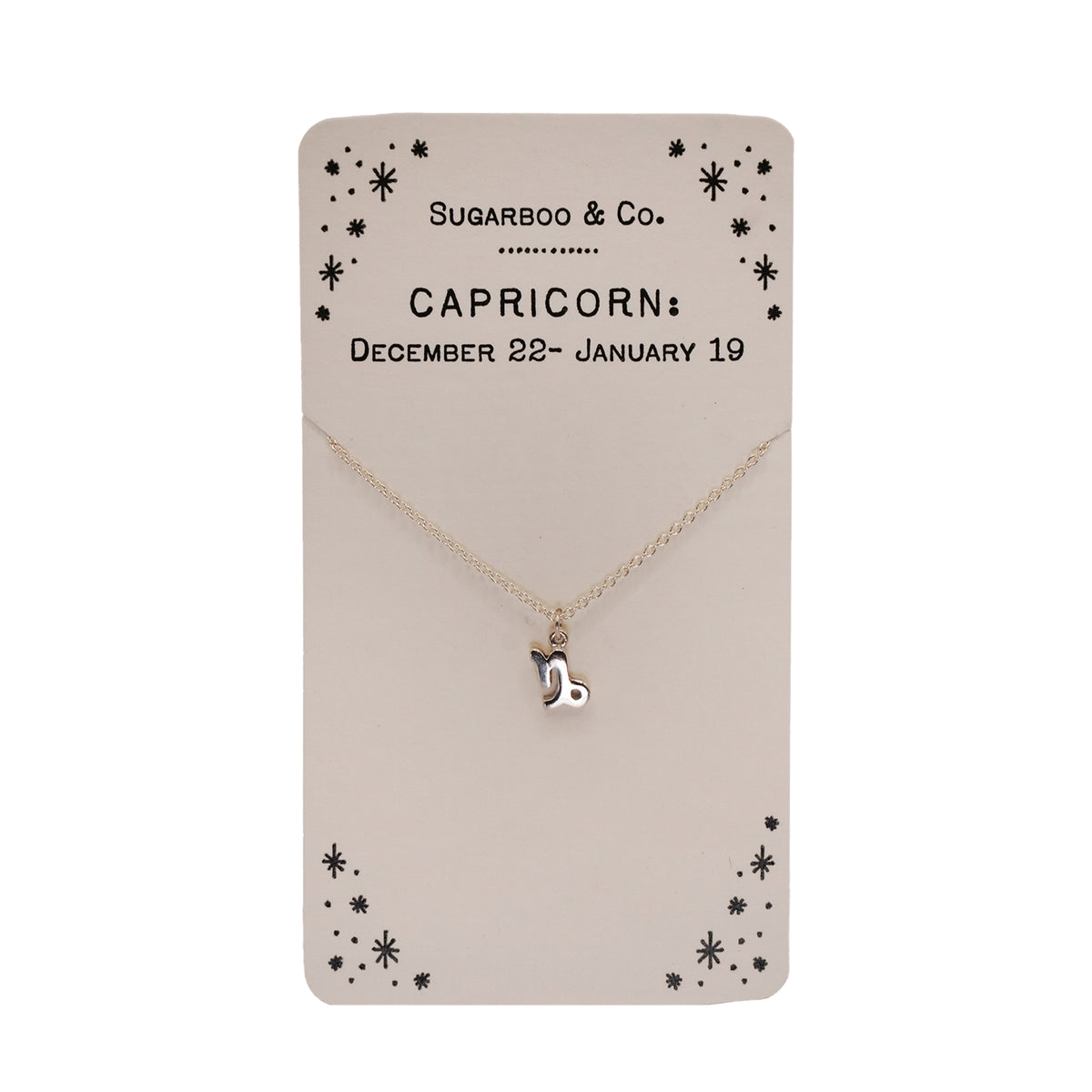 ***Zodiac Necklace Collection 1 - Capricorn