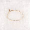 Rainbow Moonstone Chain Bracelet
