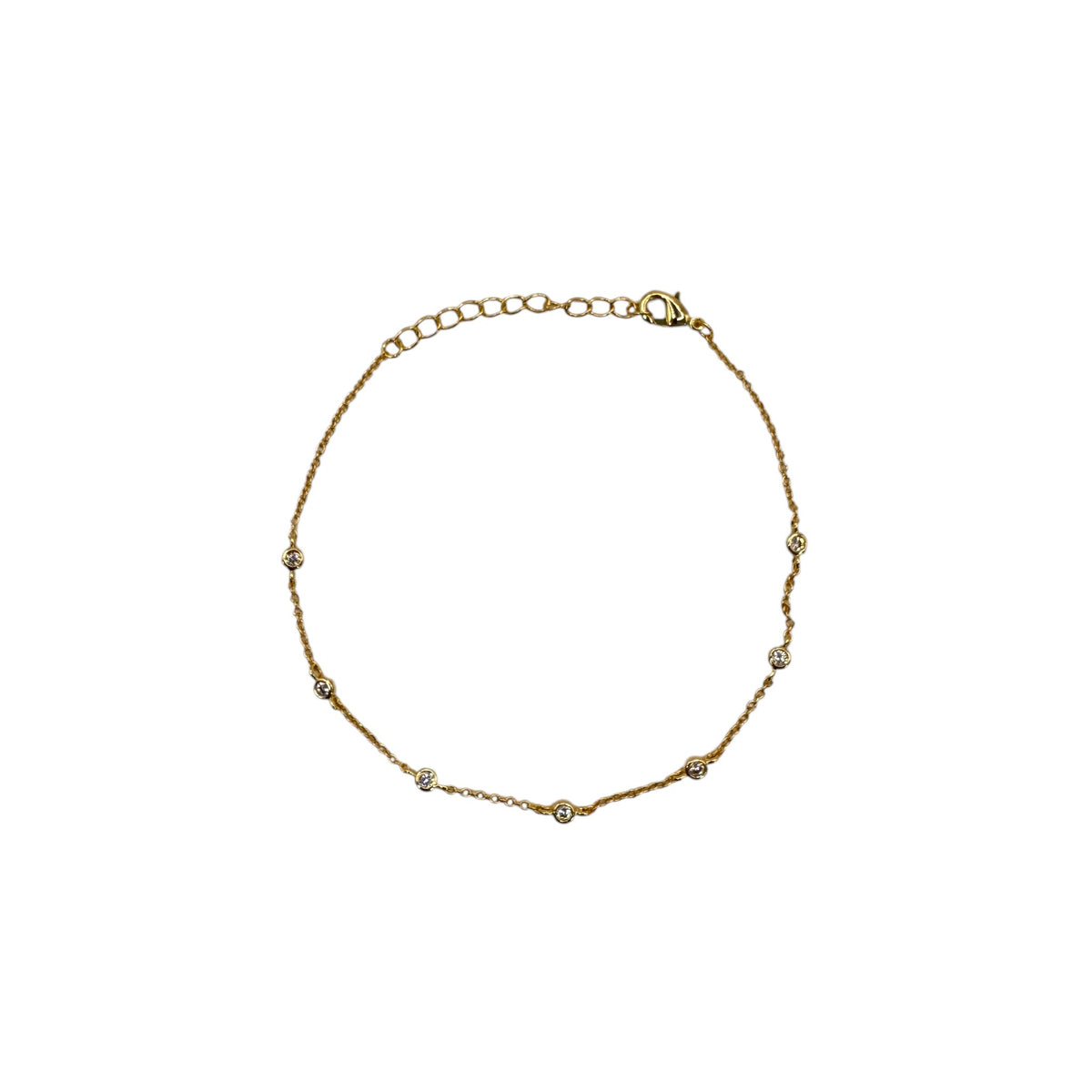 White Cz Bracelet
