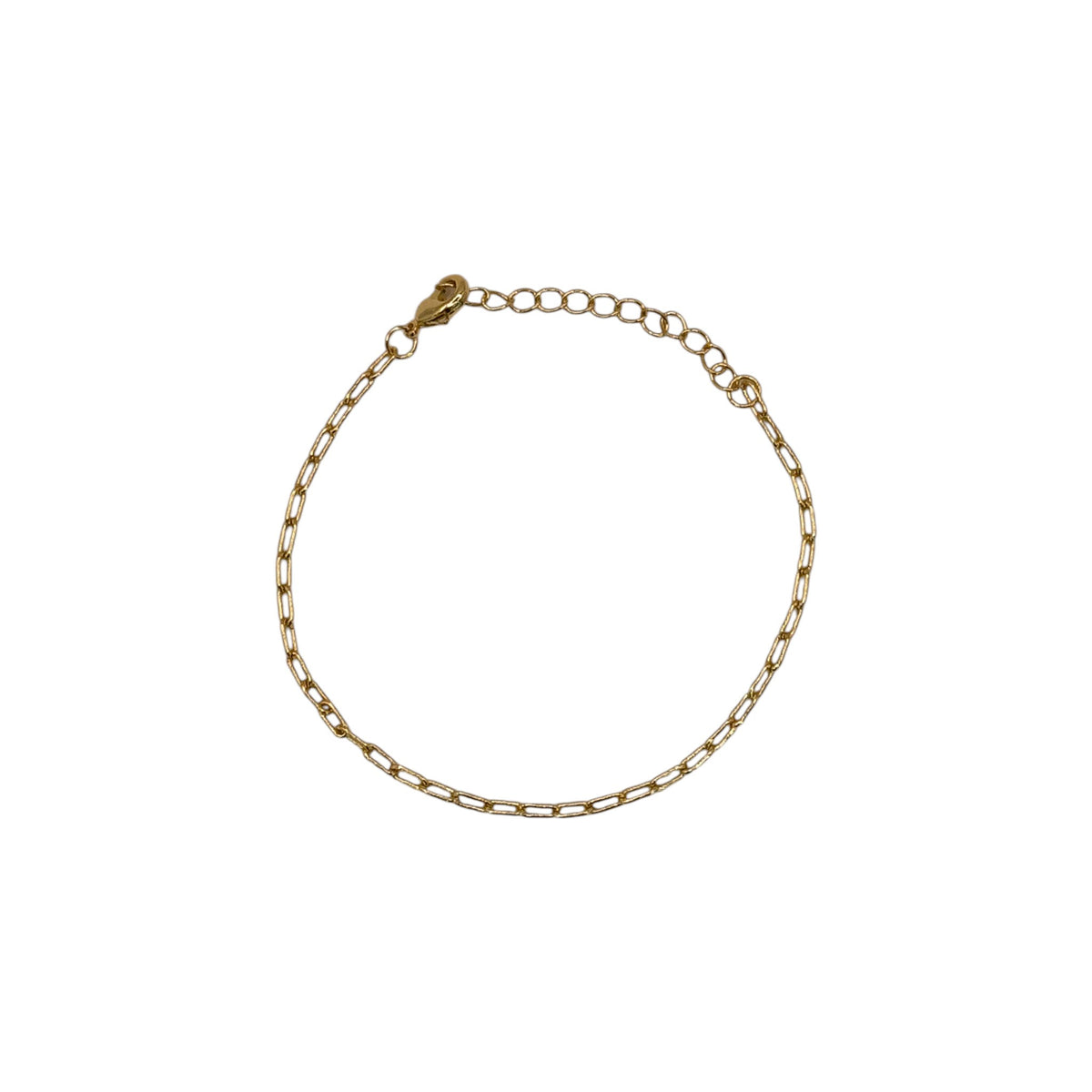 Paper Clip Chain Bracelet