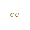 Gold Hoop Stud