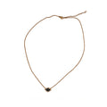 ***Gold Plated Blue Evil Eye Necklace
