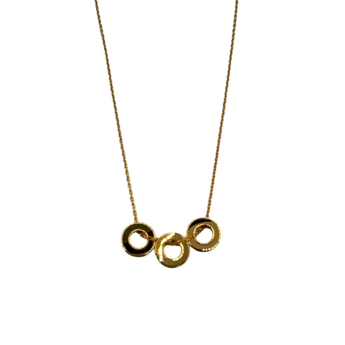 3 Ring Necklace