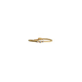 Dainty 3 white CZ Adjustable Ring