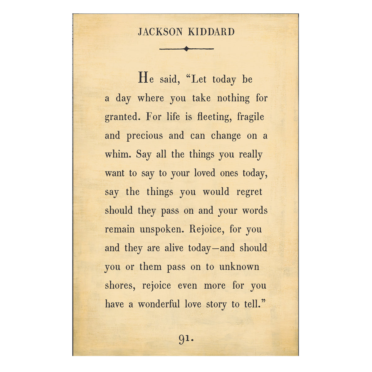 Jackson Kiddard Art Print - Book Collection