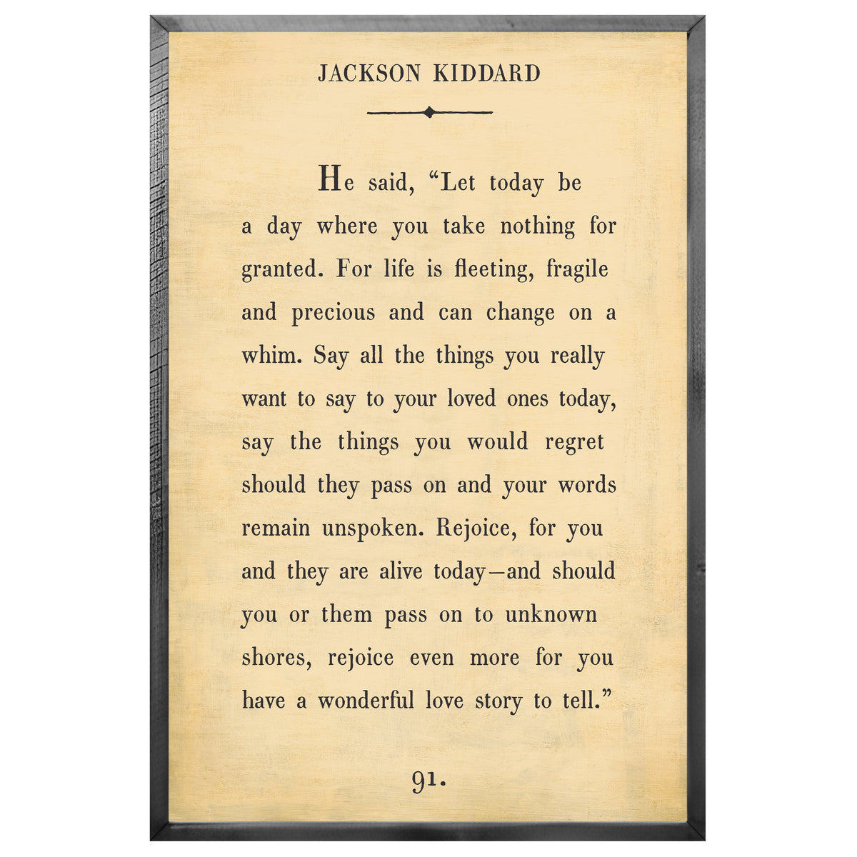 Jackson Kiddard Art Print - Book Collection