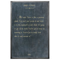 John Lennon Art Print - Grey Wood