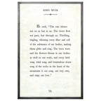 John Muir Art Print - Grey Wood