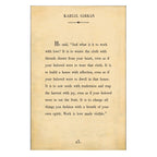 Kahlil Gibran Art Print - Gallery Wrap