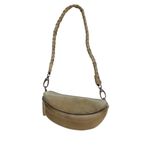Braided Strap Small Bag Moss