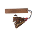 A New Chapter Begins Kantha Tassle Bookmark