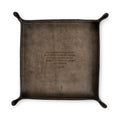 The Greatness of a Man Leather Catchall