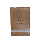 Mini Signature Leather Journals - Maple