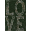 L-O-V-E Art Print in Black