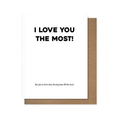 Loves Me Dog Card