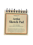 5x5 Spiral Artist Sketch Pad