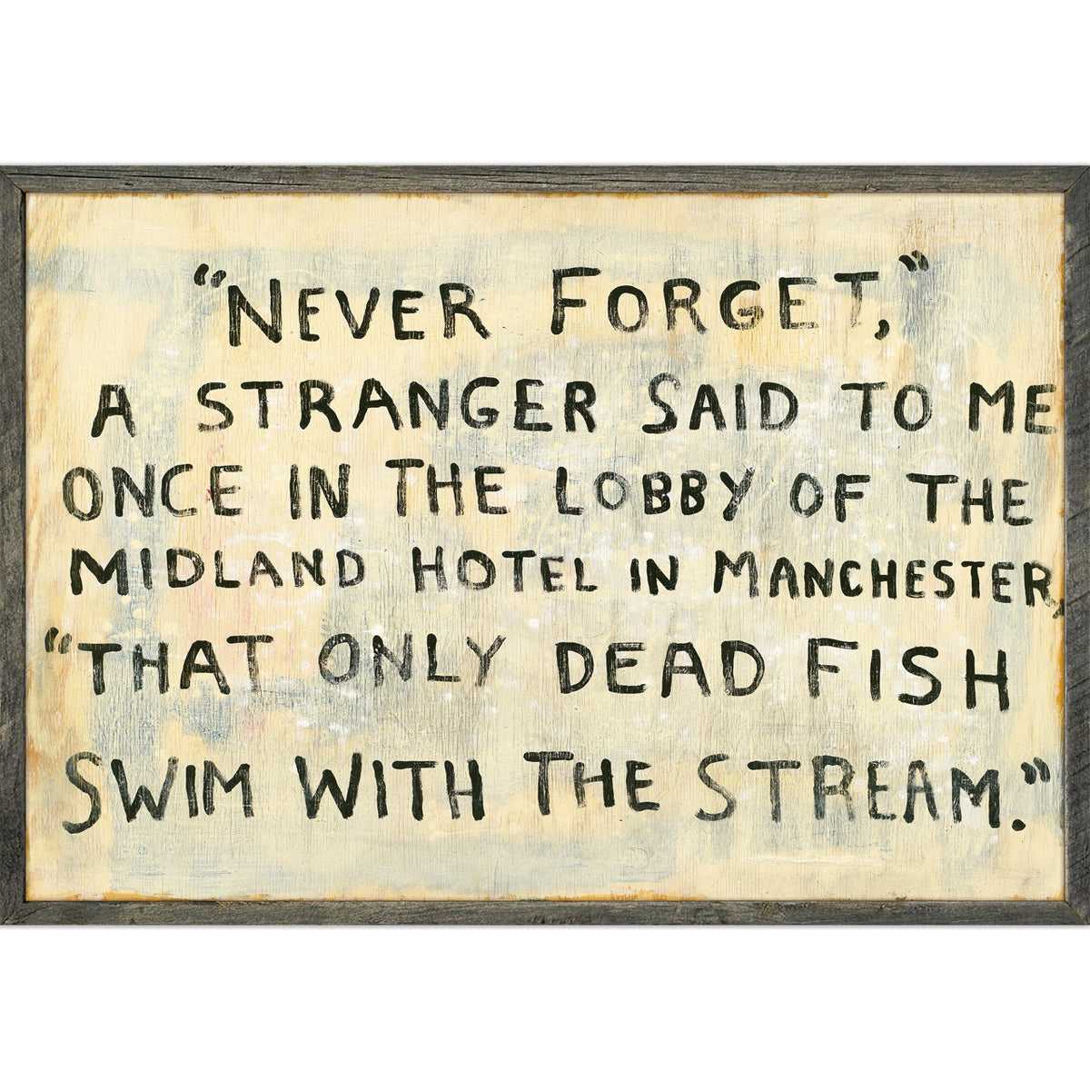 Malcom Muggeridge Art Print