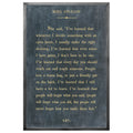 Maya Angelou Art Print - Grey Wood