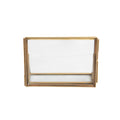 Brass Standing Frame 3.5x2.5 – Horizontal