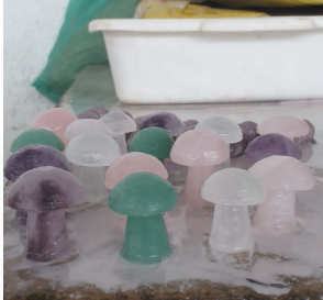 Clear Quartz Mini Mushroom