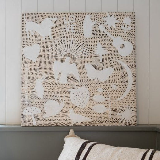 Things I Like Edition 1 Art Print - Grey Wood