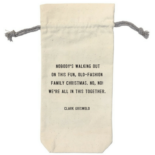 Nobody's Walking Out Seasonal Wine Bag