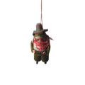Felt Swamp Toad with Bandana