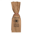 ***Cheers To One More Trip Paper Wine Bag
