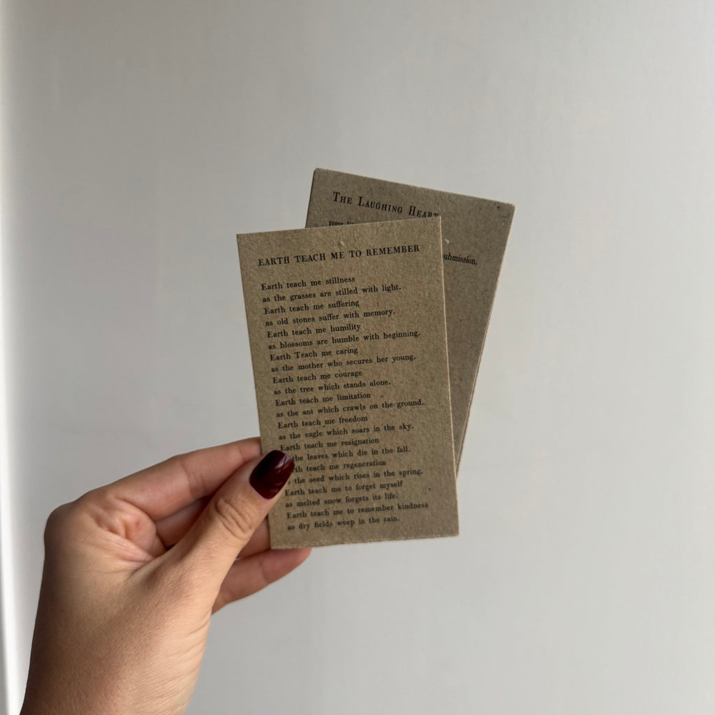 50 Gathered Thoughts - Poetry Edition