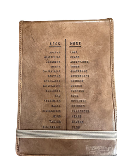 Signature Leather Journals - Maple