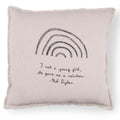 ***Embroidered I Met a Young Girl Bob Dylan Pillow 24x24