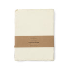 10x13 Handmade Cotton Paper Bundle - Cream