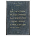 Ralph Waldo Emerson Art Print - Grey Wood