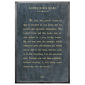Rainer Maria Rilke Art Print - Grey Wood