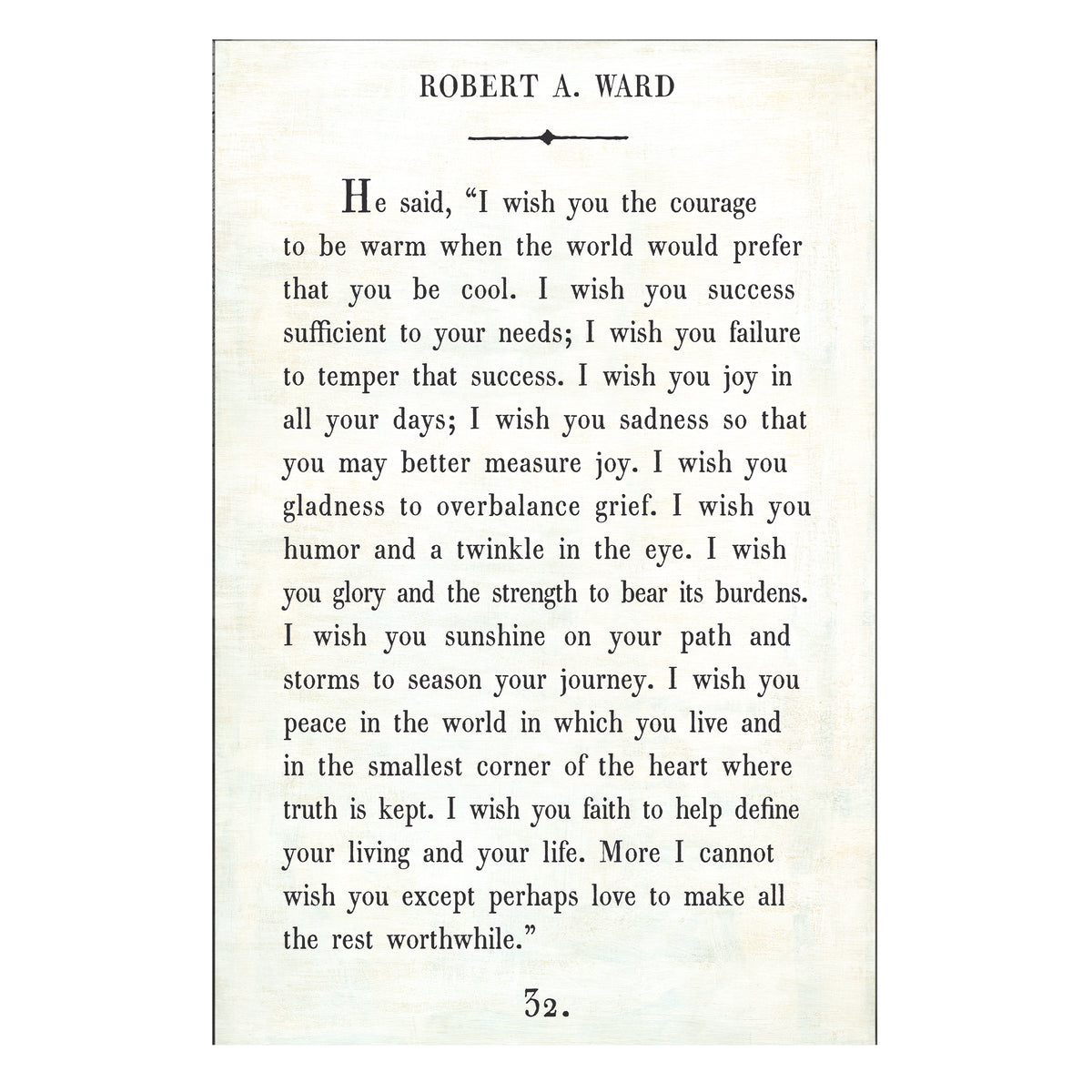 Robert A. Ward Art Print - Gallery Wrap