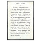 Robert A. Ward Art Print - Grey Wood