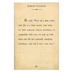 Robert Fulghum Art Print - Gallery Wrap