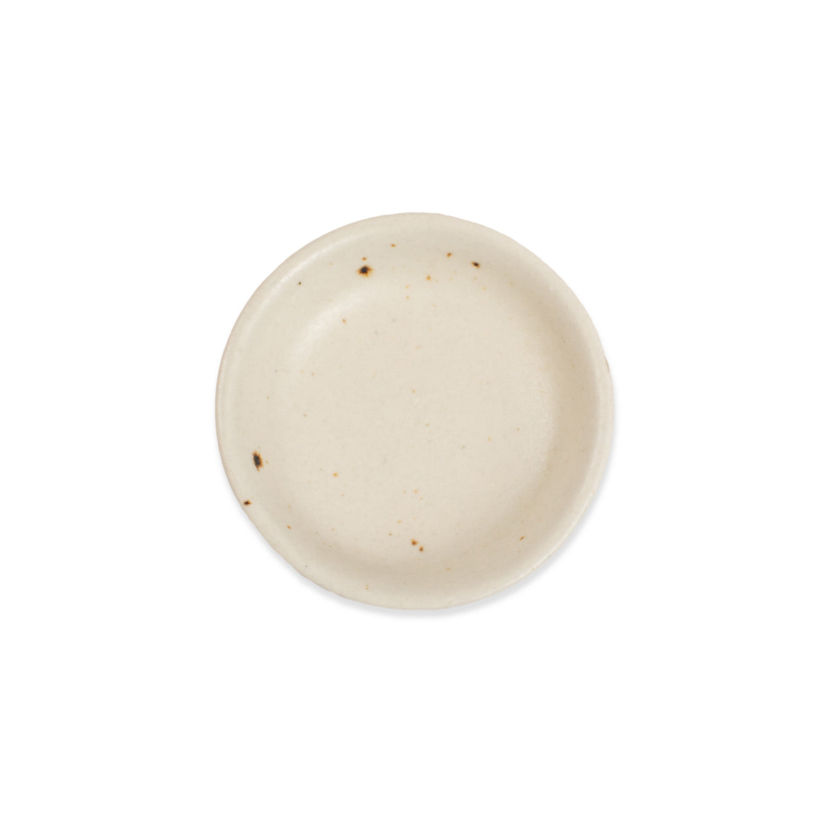 Small Round Speckled Ceramic Dish
